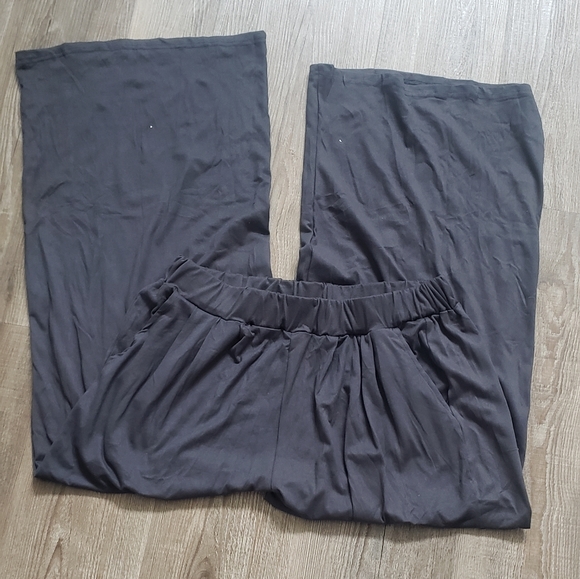 Wide leg pants and matching crop top,  size X large NWNT - Picture 5 of 13